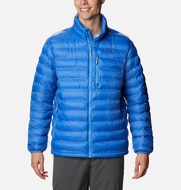 Columbia Omni-Heat Puffer Jacket Men Blue USA (US2253326)
